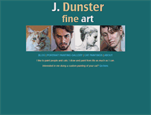 Tablet Screenshot of jdunster.com